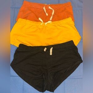3 short shorts for $15
